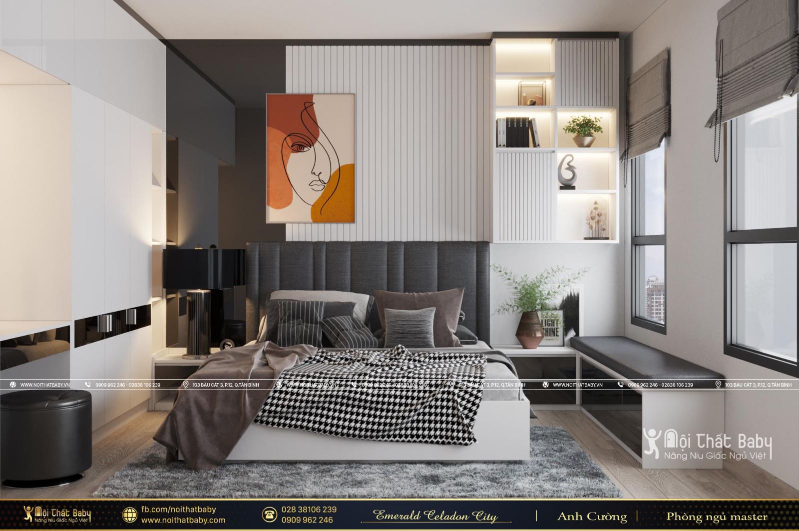 Tổng hợp các mẫu thiết kế nội thất Chung cư Emerald Celadon City